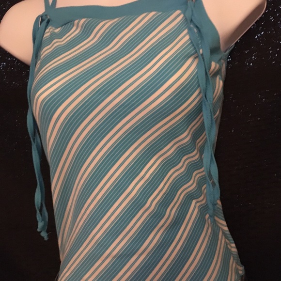 Blue striped tank top - Picture 5 of 8